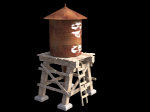 water tank 3Dモデル