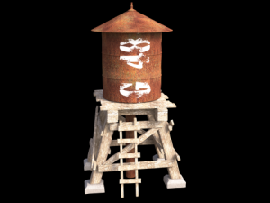 water tank 3Dモデル