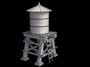 water tank 3Dモデル