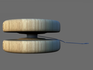 yoyo wood 3D Model