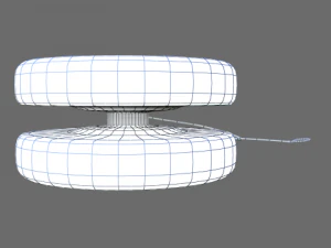 yoyo wood 3D Model