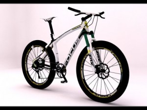 mountain bike 3D मॉडल