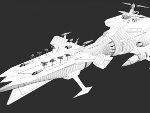 blue typhoon Modello 3D