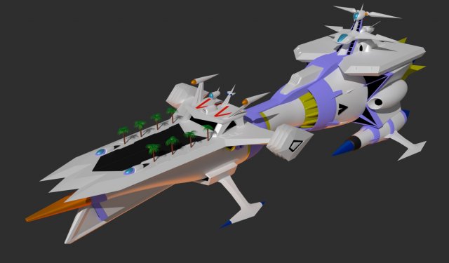 blue typhoon Modello 3D .c4d .max .obj .3ds .fbx .stl .blend 