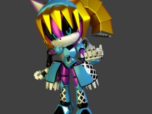 metal honey and mirror mhoney the cat 3D मॉडल