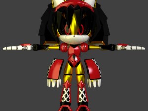 metal honey and mirror mhoney the cat Model 3D