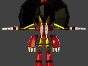 metal honey and mirror mhoney the cat Model 3D