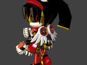 metal honey and mirror mhoney the cat Model 3D