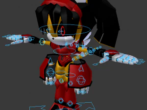 metal honey and mirror mhoney the cat 3D Model