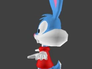 бастер банні 3D Модель