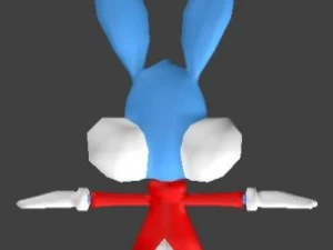 бастер банні 3D Модель