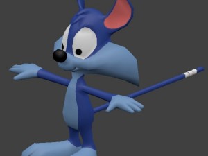 furrballcat 3D मॉडल