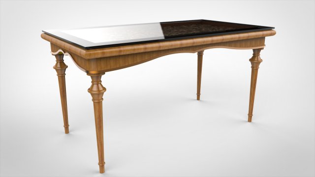 classic table empire Modèle 3D .c4d .max .obj .3ds .fbx .stl .blend 