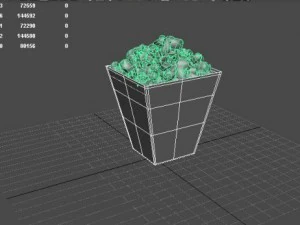 popcorn 3D Model