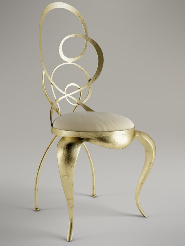 cantori ghirigori chair Modelo 3D .c4d .max .obj .3ds .fbx .stl .blend 