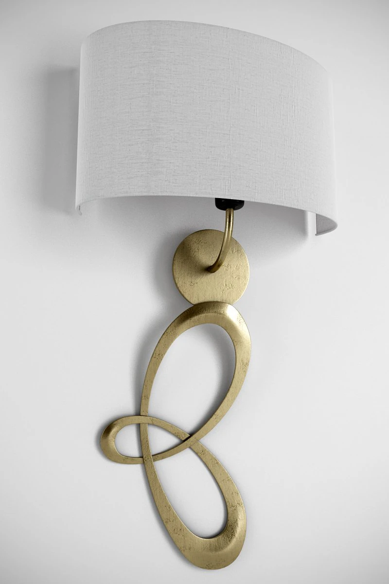 deco wall lamp by cantori 3D Model .c4d .max .obj .3ds .fbx .stl .blend