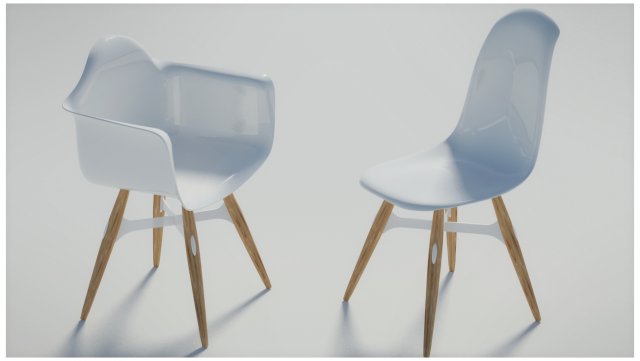zigzag armchair  chair 3Dモデル .c4d .max .obj .3ds .fbx .stl .blend 