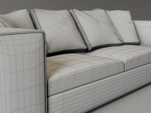 moroso springfield sofa Modelo 3D