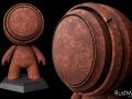 Rust material Modèle 3D