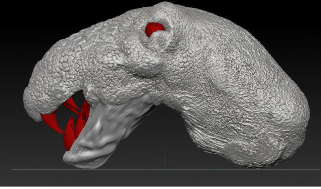 silverdino 3D Model .c4d .max .obj .3ds .fbx .stl .blend 