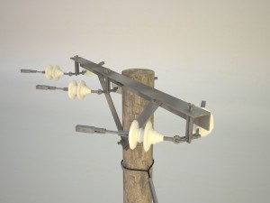 electrical tower Model 3D