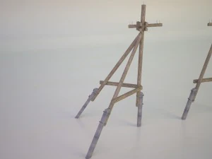 torre el&eacute;trica Modelo 3D