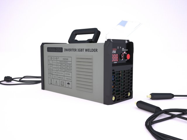 welding machine Modèle 3D .c4d .max .obj .3ds .fbx .stl .blend 