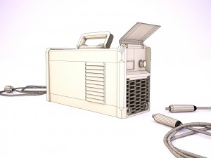 welding machine Modèle 3D