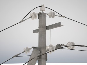 electrical towers 3D 模型