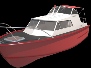 boat Modello 3D