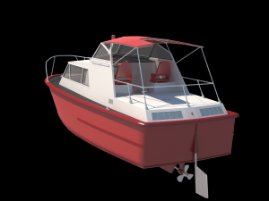 boat 3Dモデル