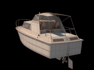 boat 3Dモデル