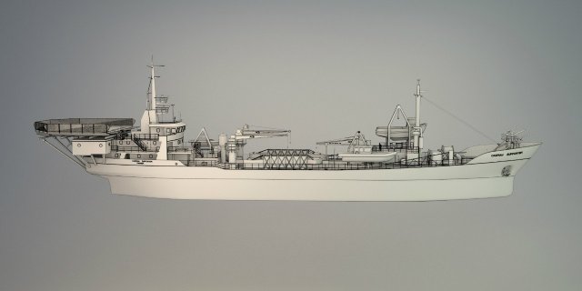 ship sefton supporter Modello 3D .c4d .max .obj .3ds .fbx .stl .blend 