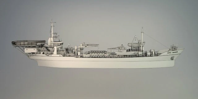 apoiador do navio Sefton Modelo 3D .c4d .max .obj .3ds .fbx .stl .blend