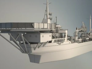 apoiador do navio Sefton Modelo 3D
