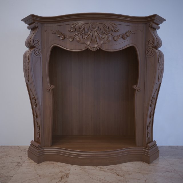 fireplace 3D-Modell .c4d .max .obj .3ds .fbx .stl .blend 