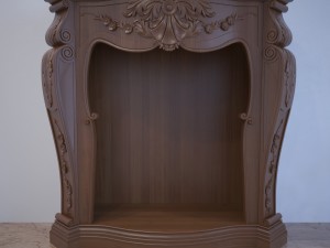 fireplace Modello 3D