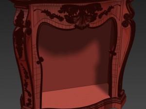 fireplace 3D-Modell