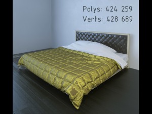 bed Modello 3D