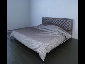 bed 3D Model