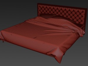 bed 3D Model
