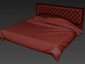 bed 3D Model