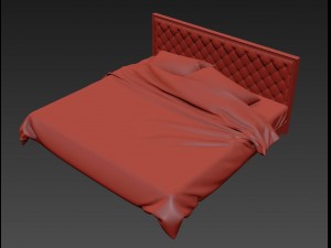 bed 3D Model