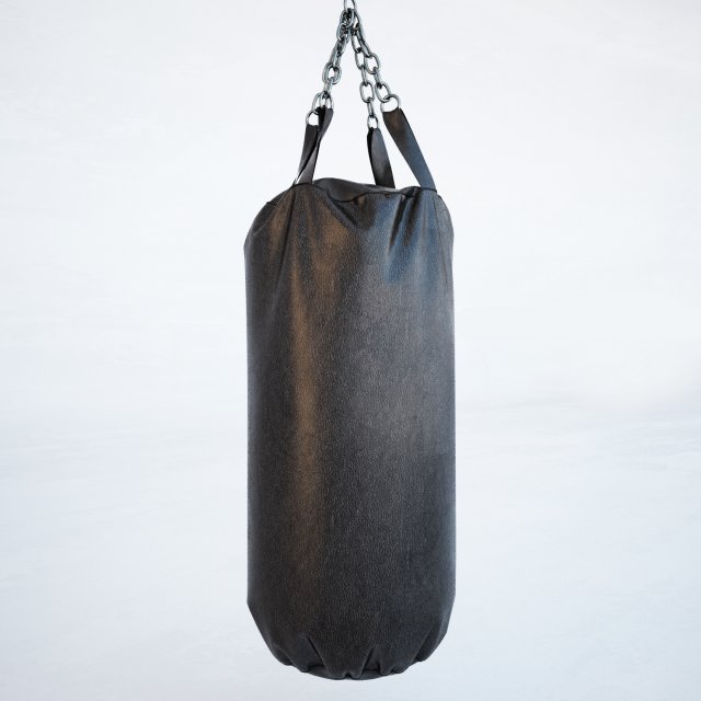 punching bag Modelo 3D .c4d .max .obj .3ds .fbx .stl .blend 