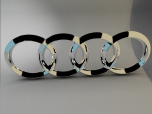 logo audi 3D Модель