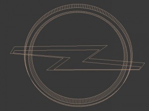 logo opel 3D Модель