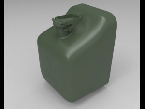 swedish army jerry can Model 3D