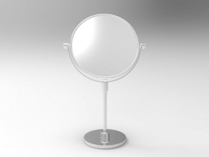 common cosmetic mirror Model 3D