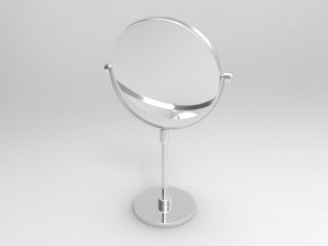 common cosmetic mirror Model 3D