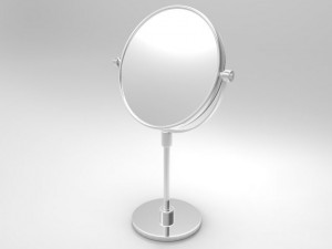 common cosmetic mirror Model 3D